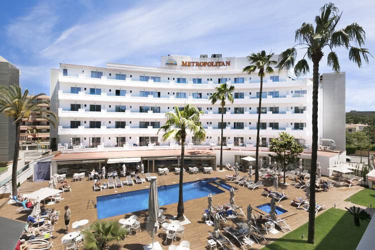 Fassade Hotel Metropolitan Playa Palma