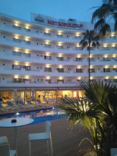 Facade Metropolitan Playa Hotel Palma